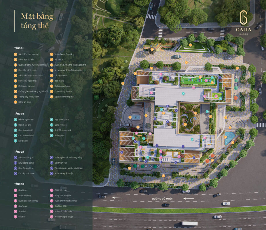 Tiện Ích Galia Hà Nội